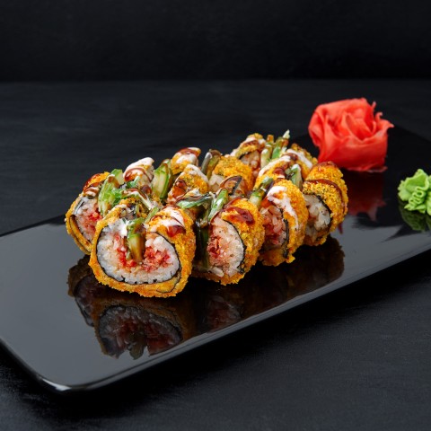 Фишролл с лососем